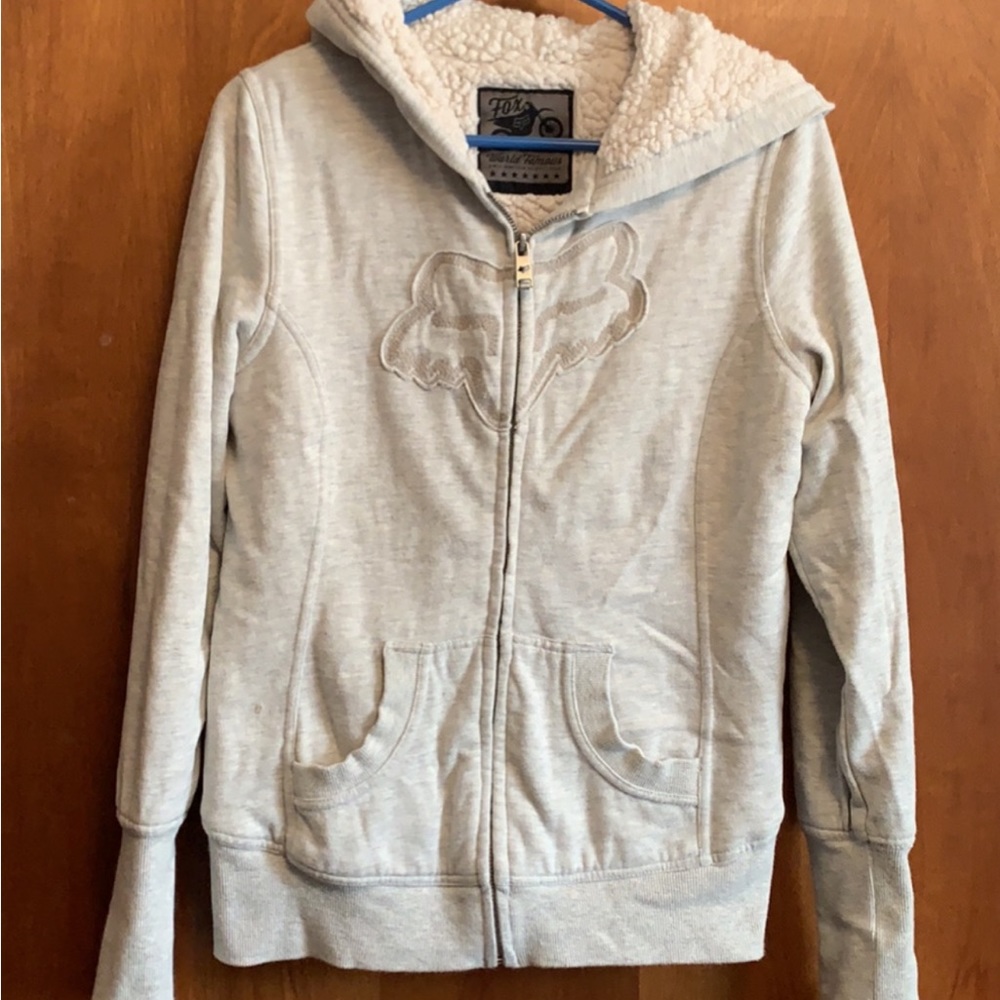 Fox Racing Riding Company Sherpa Full Zip Hoodie Medium‎